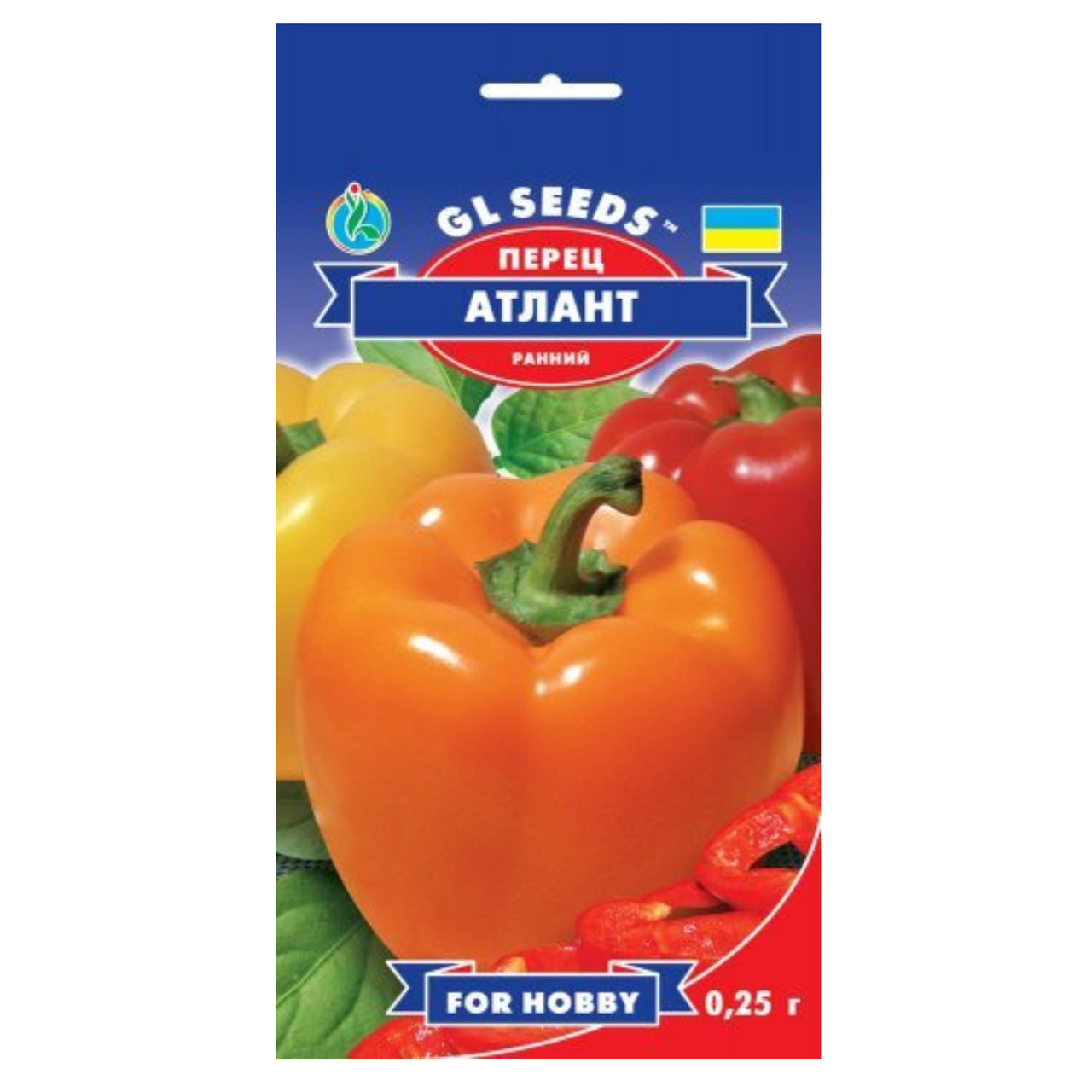 Перець Атлант 0.25 г Gl Seeds, фото 1