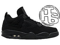 Мужские кроссовки Air Jordan IV Retro Black Cat Black/Black-Light Graphite 308497-002