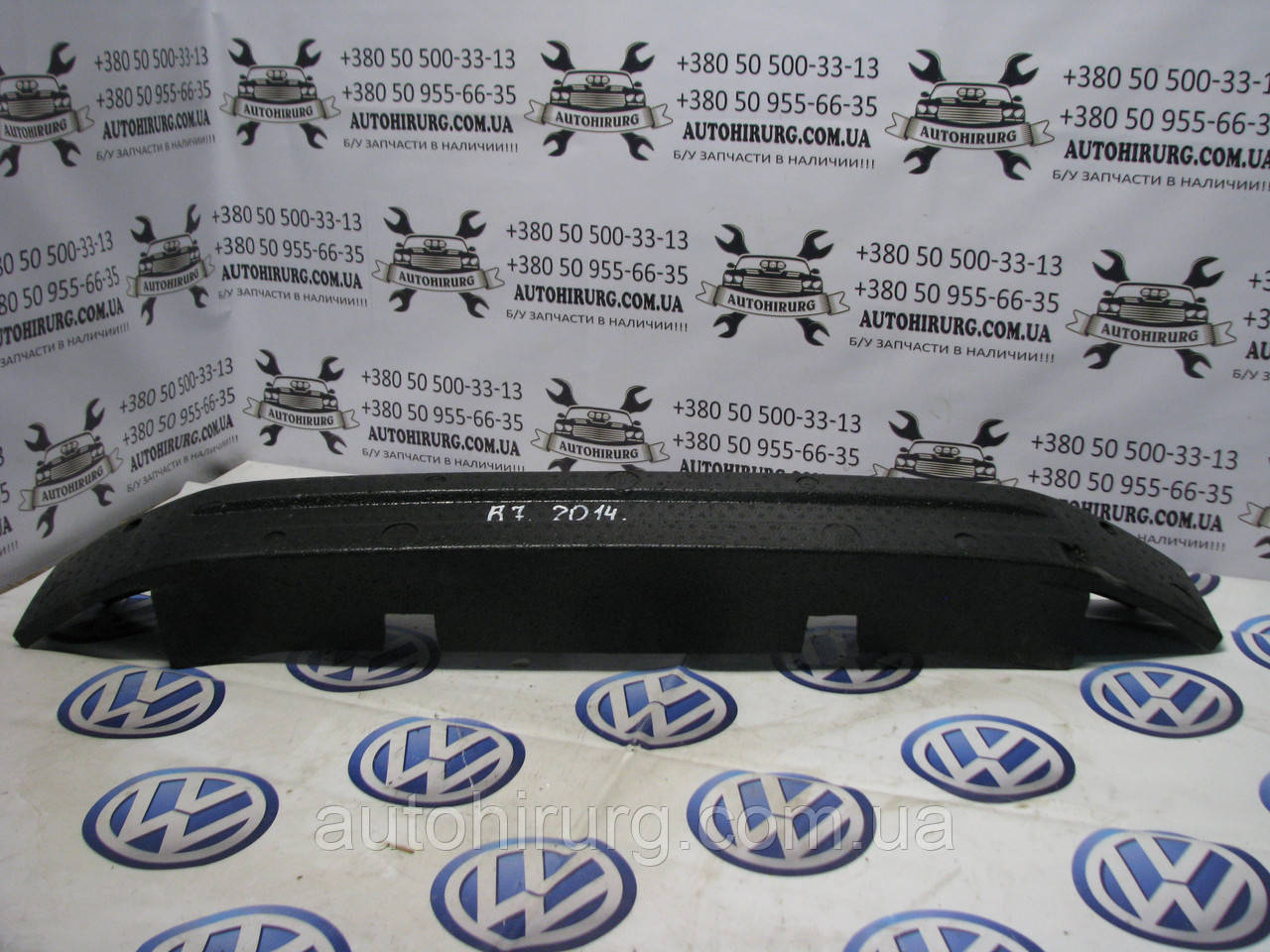 Абсорбер (пінопласт) переднього бампера Volkswagen Passat B7 USA (561807248)