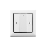Бездротовий перемикач з 2 кнопками Heatit Z-Push Button 2, фото 2