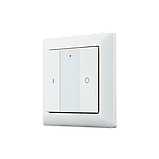 Бездротовий перемикач з 2 кнопками Heatit Z-Push Button 2, фото 3