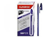 Ручка кулькова SUNRISE, синя, код 555A-SUN