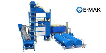 Стаціонарні асфальтні заводи E-Мак