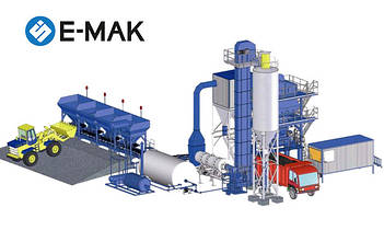 Напівмобільні асфальтні заводи Е-Маk