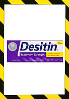 Desitin, Мазь от раздражения кожи под подгузниками, сильнодействующая, 113 г (4 унций)