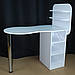 Стіл манікюрний. Стіл для майстра манікюру. Стіл манікюрний трансформер. Стіл для нарощування нігтів, фото 3