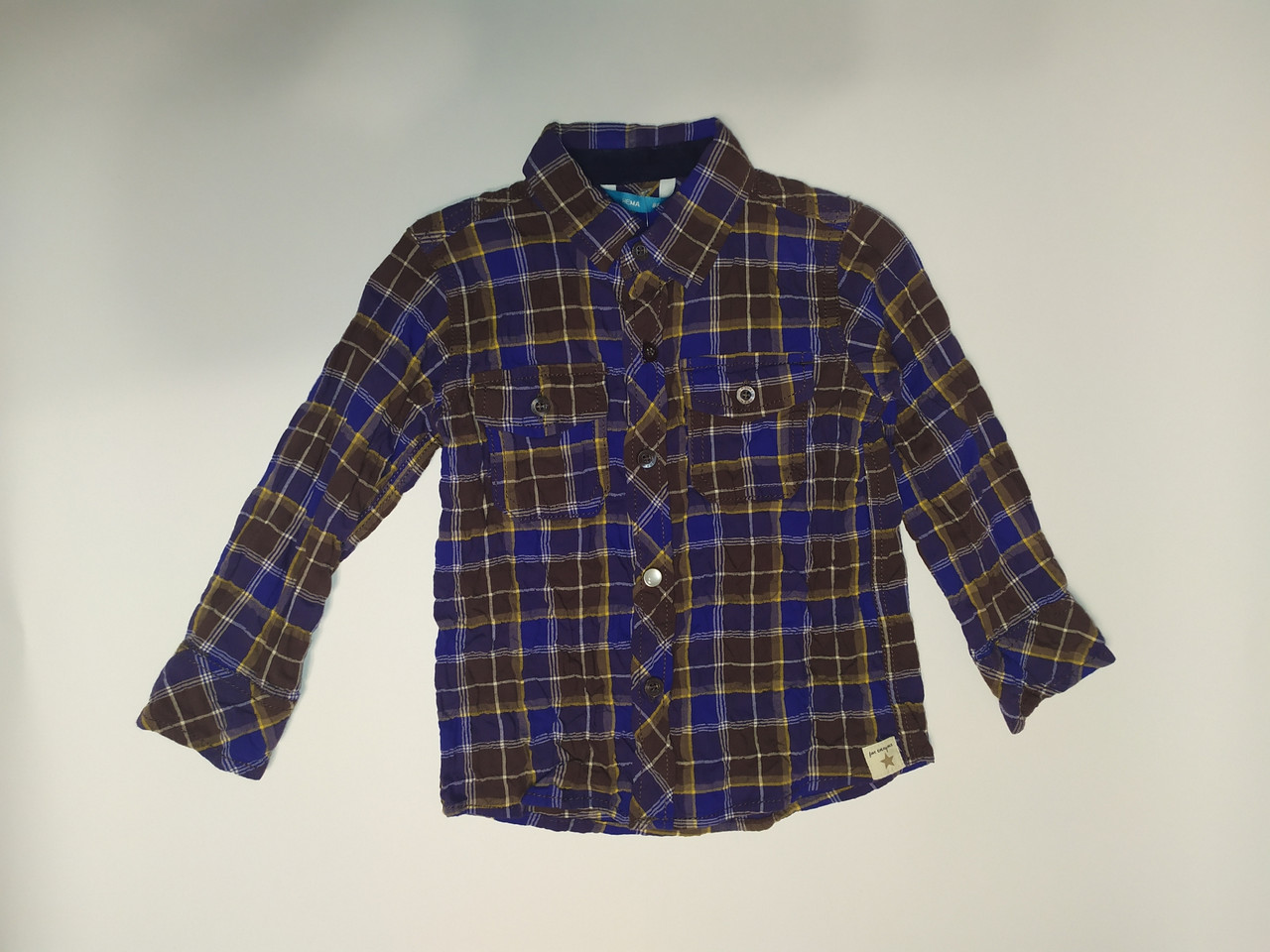 Сорочка для хлопчика жата картата НЕМА р. 86см, фото 1