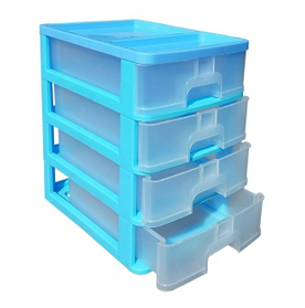 Канцелярський комод (А4) 4 ящики РІЗНІ КОЛЬОРИ Консенсус