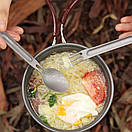 Столовий прилад з титану NexTool Outdoor Spoon Fork KT5525, фото 5