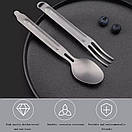 Столовий прилад з титану NexTool Outdoor Spoon Fork KT5525, фото 9