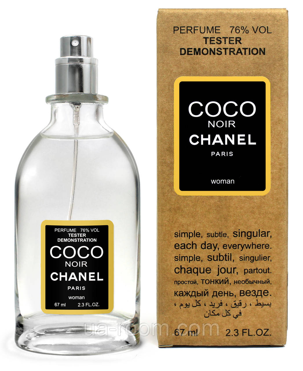 Тестер жіночий Chanel Coco Noir, 67 мл