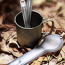 Столовий прилад з титану NexTool Outdoor Spoon Fork KT5525, фото 10