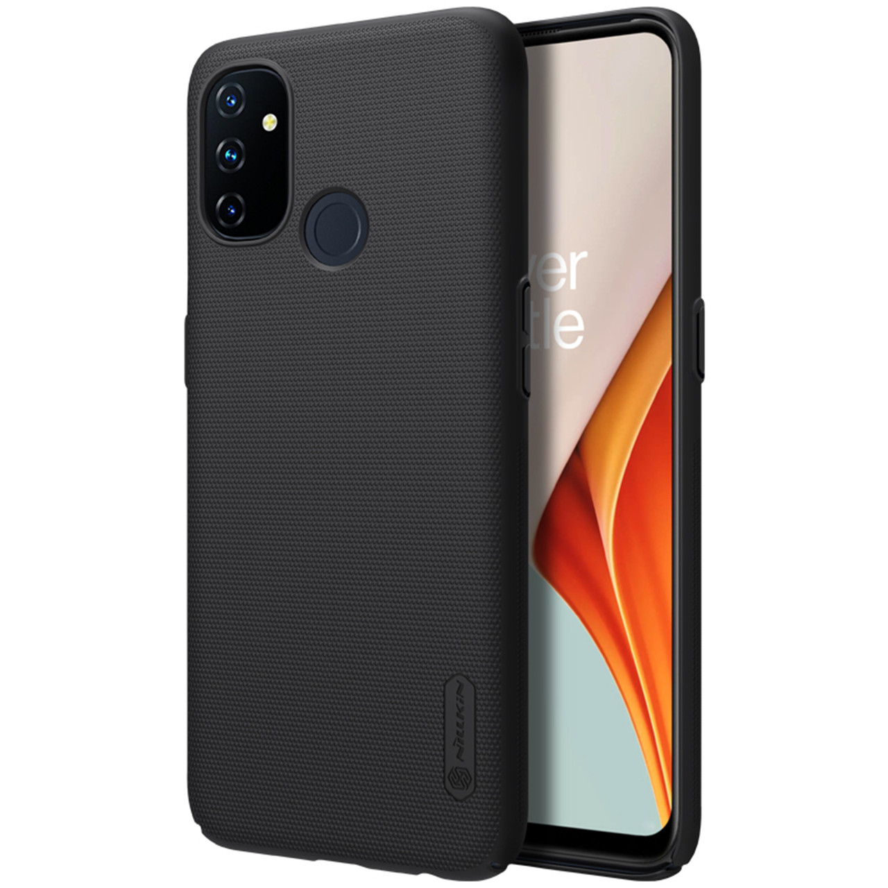 Захисний чохол Nillkin для Oneplus Nord N100 Super Frosted Shield Black, фото 1