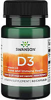 Swanson Vitamin D3 1000 iu 60 caps