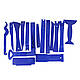 Инструменты для снятия обшивки (облицовки) авто Набор 17 шт (СО-17) Синий, фото 3