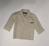 Рубашка детская в полоску Jeanbourget р.6мес.(67см)