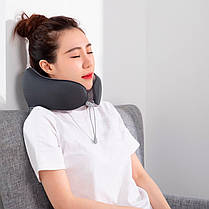 Подушка дорожняя для шеи с эффектом памяти BASEUS FMTZ-0G, серая, фото 4
