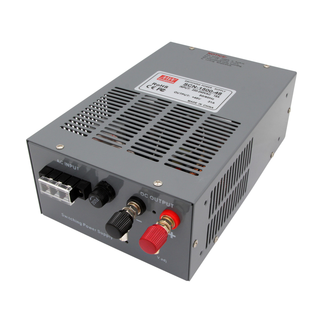 Импульсный Блок Питания SCN-1500-48, 48V, 32A, 1500W — Купить Недорого ...