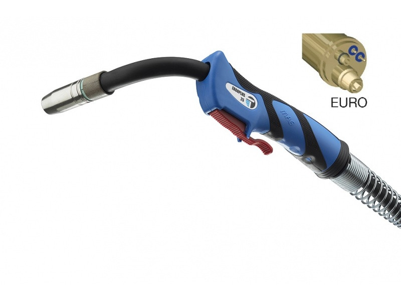 Пальник ERGOPLUS 25 FLEX 4M EURO гнута шийка