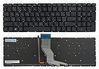 Клавиатура HP Envy m6-ar черная без рамки Прямой Enter подсветка Original PRC (9Z.NC8BQ.60R)