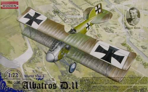 Пластикова модель 1/72 Roden 006 німецький винищувач Albatros D.II