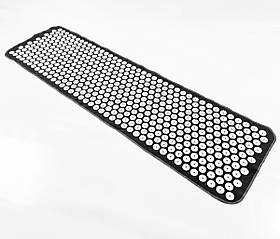 Масажний килимок Аплікатор Кузнєцова (акупунктурний голка для спини) OSPORT Lite 145 (apl-010) Чорно-білий
