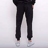 Чоловічі спортивні штани Adidas, чорного кольору (плащівка), фото 2