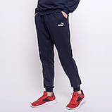Чоловічі спортивні штани Adidas, чорного кольору (плащівка), фото 5