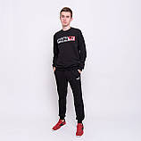 Чоловічі спортивні штани Adidas, чорного кольору (плащівка), фото 7