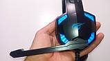 Навушники ігрові з мікрофоном і підсвіткою HAVIT HV-H2032D/GAMING, black/blue, фото 4