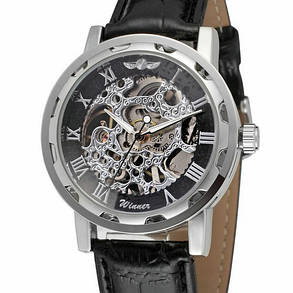 Winner Чоловічий годинник Winner Black 1107, фото 1