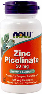 Now Foods Zinc Picolinate 50 mg 120 капсул