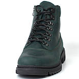 Зелені черевики чоловічі зимові шкіряні взуття великих розмірів Rosso Avangard Taiga Ultimate Green Leather BS, фото 5