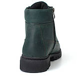 Зелені черевики чоловічі зимові шкіряні взуття великих розмірів Rosso Avangard Taiga Ultimate Green Leather BS, фото 6