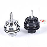 Стрілки для електрогітари straplocks тримач ременя shaller чорні, фото 6