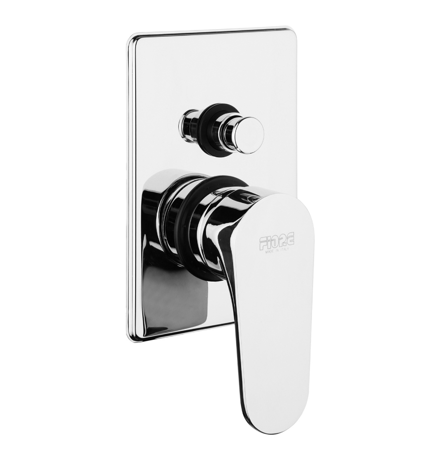 FIORE KYMA Смеситель для Душа Встраиваемый с Переключателем, Хром ...