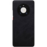Захисний чохол-книжка Nillkin для Huawei Mate 40 Pro Qin leather case Black, фото 3
