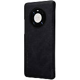 Захисний чохол-книжка Nillkin для Huawei Mate 40 Pro Qin leather case Black, фото 5