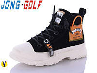 Ботинки модные демисезонные для девочек Jong Golf 30194 размеры 26 -29