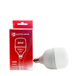 LED лампа E27 / 4100K / 30W 2700Lm /270° T80