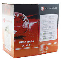 Кабель UTP 4х2х0,51 Cu сірий (внутр. монтаж), фото 2