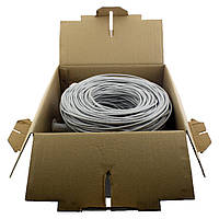 Кабель UTP 4х2х0,51 Cu сірий (внутр. монтаж), фото 4