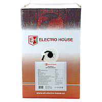 Кабель UTP 4х2х0,51 Cu чорний (зовнішній монтаж, зі сталевим дротом), фото 2