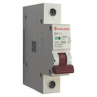 Автоматичний вимикач 1P 1A 4,5 kA 220-240V IP20