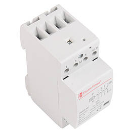 Контактор модульний 4P 25A 220-230V IP20 4НО