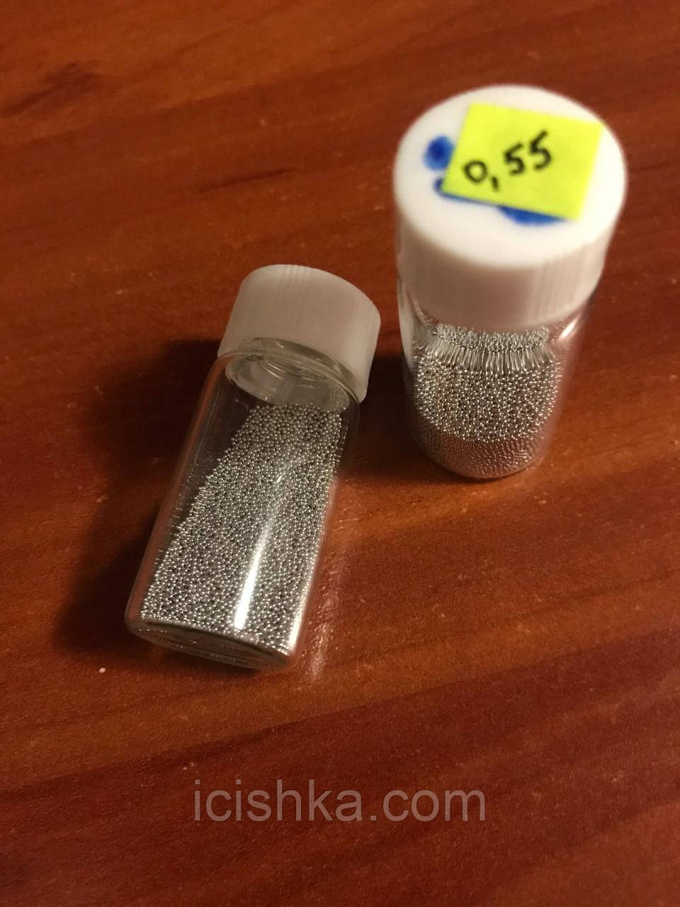 BGA кулі 0.55mm 25K (Sn63+Pb37) кульки для реболлінгу, фото 1