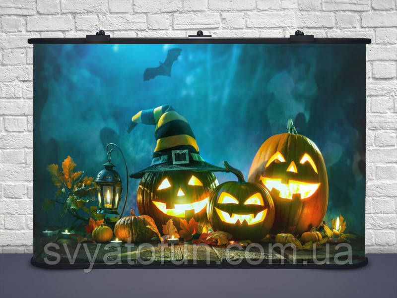 Банер універсальний Halloween pumpkin