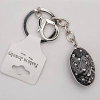 Брелок Двотороній Чорний