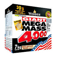 Гейнер Weider Mega Mass 4000, 7 кг - Ваніль