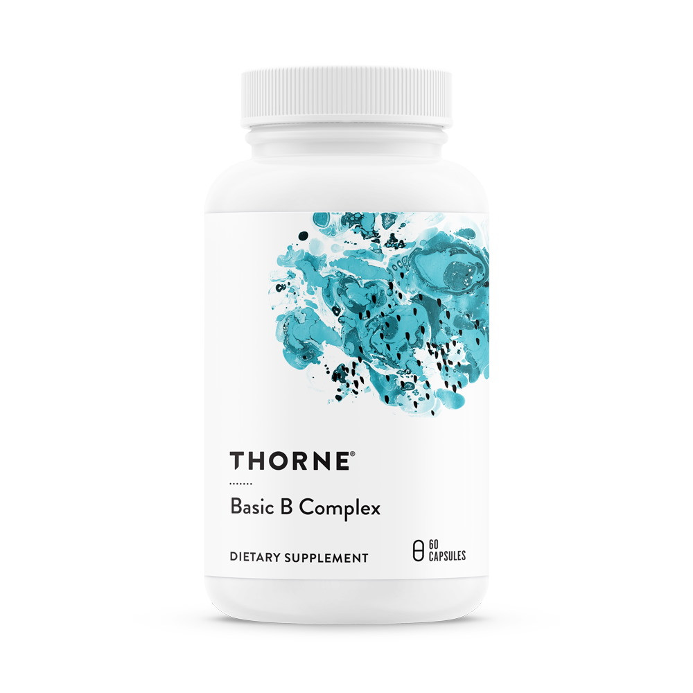 Витамины и минералы Thorne Basic B Complex, 60 капсул CN5781 SP - фото 1 - id-p1323352451
